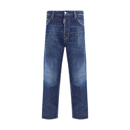 Dsquared² Blue Cotton Skinny Jeans