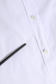 Dolce & Gabbana White Cotton GOLD Long Sleeves Dress Shirt