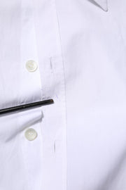 Dolce & Gabbana White Cotton Long Sleeves Dress Shirt