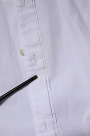 Dolce & Gabbana White Cotton GOLD Long Sleeves Dress Shirt