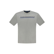 North Sails Brown Cotton Men T-Shirt