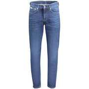 Calvin Klein Blue Cotton Jeans Denim
