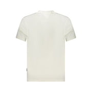 Napapijri White Cotton Men T-Shirt