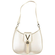 Mario Valentino Silver Polyethylene Women Handbag