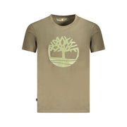 Timberland Green Cotton T-Shirt
