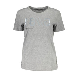 Guess Jeans Gray Cotton T-Shirt