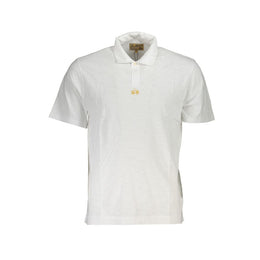 La Martina White Cotton Men's Polo Shirt