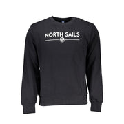North Sails Black Cotton Men Sweater