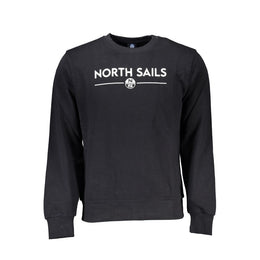 North Sails Black Cotton Sweatshirt