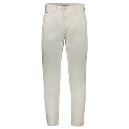 Calvin Klein White Cotton Jeans Denim