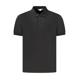 Calvin Klein Black Cotton Polo Shirt