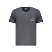 Lee Black Cotton T-Shirt