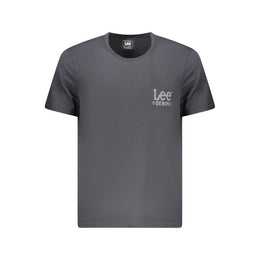 Lee Black Cotton T-Shirt