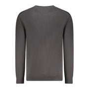 Tommy Hilfiger Black Cotton Men Sweater