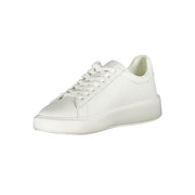 Blauer White Leather Men Sneaker