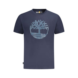 Timberland Blue Cotton T-Shirt