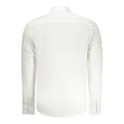 North Sails White Cotton Men Shirt