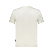 Napapijri White Cotton Men T-Shirt