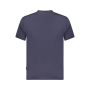 Napapijri Blue Organic Cotton Men T-Shirt