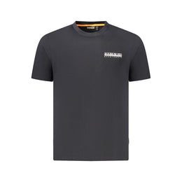 Napapijri Black Cotton Men T-Shirt