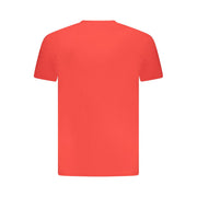 Cavalli Class Red Cotton Men T-Shirt
