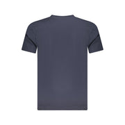 Cavalli Class Blue Cotton Men T-Shirt