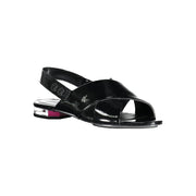 Calvin Klein Black Polyethylene Sandal