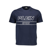 Plein Sport Blue Cotton T-Shirt