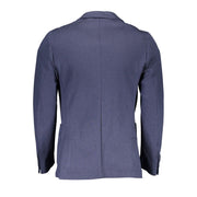 Gant Blue Cotton Jackets & Coat