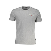Napapijri Gray Cotton T-Shirt