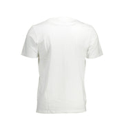 Timberland White Cotton Men T-Shirt