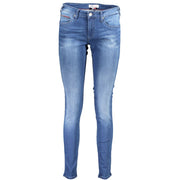 Tommy Hilfiger Blue Cotton Jeans Denim