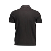 North Sails Black Cotton Polo Shirt