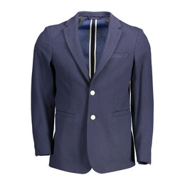 Gant Blue Cotton Jackets & Coat