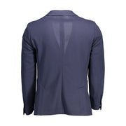 Gant Blue Cotton Jackets & Coat