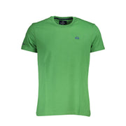 La Martina Green Cotton T-Shirt