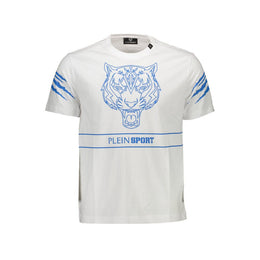 Plein Sport White Cotton T-Shirt