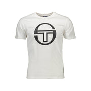 Sergio Tacchini White Cotton T-Shirt