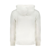 Calvin Klein White Cotton Men's Hooded Sweater
