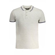 Cavalli Class Brown Cotton Men Polo Shirt