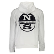 North Sails White Cotton Men Sweater