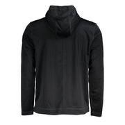 Calvin Klein Black Polyester Men's Hooded Sweater