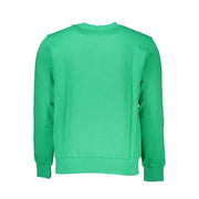 North Sails Green Cotton Men Sweater