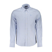 North Sails Light Blue Cotton Men Shirt