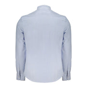 North Sails Light Blue Cotton Men Shirt