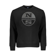 North Sails Black Cotton Sweatshirt