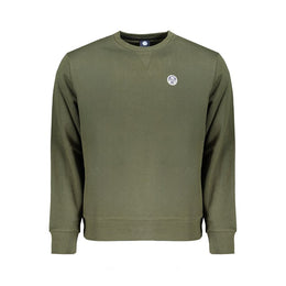 North Sails Green Cotton Men Sweater