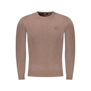 Cavalli Class Brown Polyester Sweater