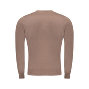Cavalli Class Brown Polyester Sweater