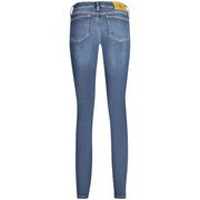Calvin Klein Blue Cotton Jeans Denim